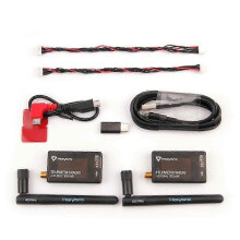 (As show, One size) Telemetry Radio V3 100mW 433MHz Open-Source Firmware for Flight Controllers 100mW 433MHz