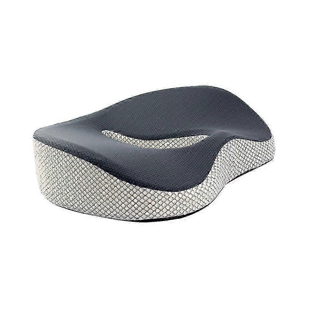 (As show, One size) Memory Foam Cushion Hemorrhoids Cushion Office And Home Cushion Coccyx Memory Foam Chair Orthopedi