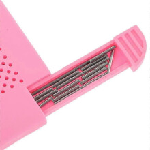 (As show, One size) Paper Quilling Board Quilling Knitting Board Quilling Tool Quilling Grid Board Husking Board with Pins Pink