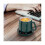 (As show, One size) Thermostat Cup Digital Display Heating Insulation Coffee Coaster Ceramic Heating Pad Heating Cup Base(EU Plug) 2