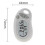 (As show, One size) Mini 3D Pedometer Portable Large Screen Step Counter Tracker No Phone or App Needed Precise Mini Pe 3