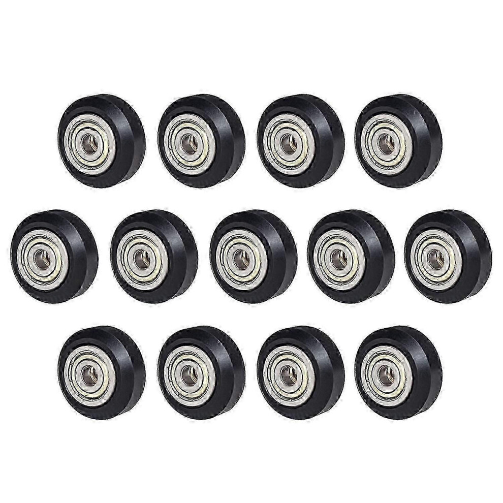 (As Show, One Size) [13Pcs/Pack]3D Printer Pulley Wheels 625Zz Linear Ulley Passive Round Wheel Roller For Cr10, 3 4632480867468