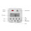 (As show, One size) Small Type 7 Days Programmable Digital Displayed Timer Switch 1S~168h 5VA(12V DC) 4