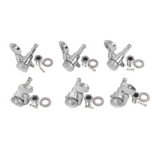 (As show, One size) Guitar Tuner Peg Square String Tuning Peg Tuner Machine Knob for Electric and Acoustic Guitar