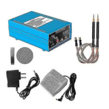 (As show, One size) 5000w Mini Spot Welder Machine Diy Kit Pack Welding Tools Portable Spot Welding Machine Pen-eu Plug