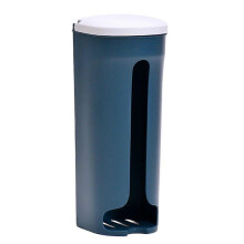 (As show, One size) Plastic Bag Holder,Kitchen Trash Bag Dispenser Roll Holder,Grocery Bags Wall Mount Storage