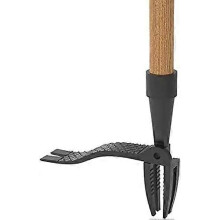 (As show, One size) Standing Weed Puller Claw Weeder Rooter Outdoor Killer Tool with Foot Pedal (Gray) (1pcs)