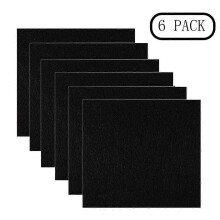 (As show, One size) 6Pcs Pet Cat Litter Box Filter Kittens Pad Activated Carbon Deodorant Filters