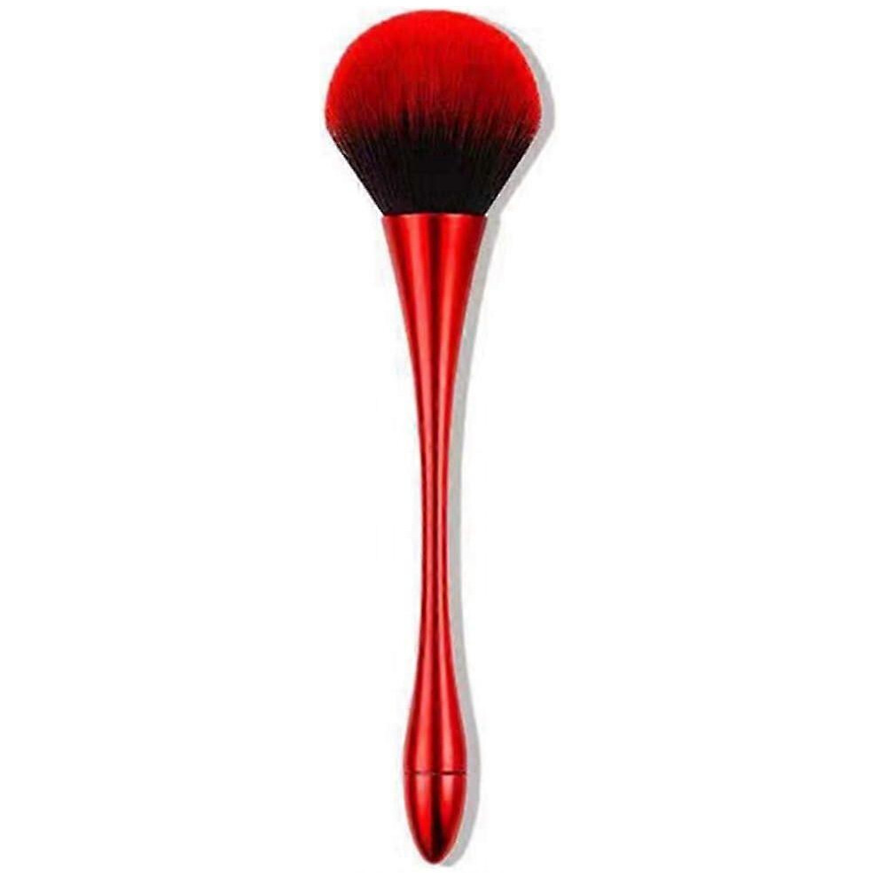 Kikidex (As Show, One Size) Mineral Powder Brush,Powder Brush And Blush Brush For Daily Makeup,Soft Fluffy Foundation Brush Blush Brush For Large Coverage Loo