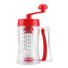 (As show, One size) Precision Pancake Batter Dispenser Waffle Batter Dispenser with Whisk Kid-Friendly, No-Nug Cupcake Batter Dispenser with Squeeze Handle