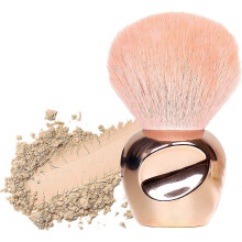 (As show, One size) Powder Makeup Brush, Blush Brush, Large Face Brush for Loose or Pressed Setting Powder, Bronzer Brush with Plush Fibers (Pink)1pcs