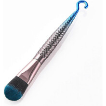 (As show, One size) Foundation Brush Face Cosmetic Makeup Brushes Brush Powder Brush Tool Brush Makeup Set for Teens blue1pcs