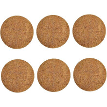 (As show, One size) Coconut Fibers Mulch Ring Tree Protector Mat, Tree Ring Mats Tree Disc Plant Cover Coconut Fiber Winter Plant Protection Disc Mat 30cmbrown6PCS