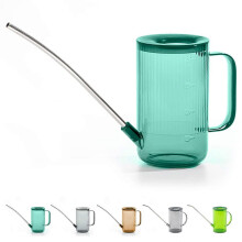 (Green, One size) Small Watering Can for Indoor Plants with Long Spout for Flowers, Succulents 34oz