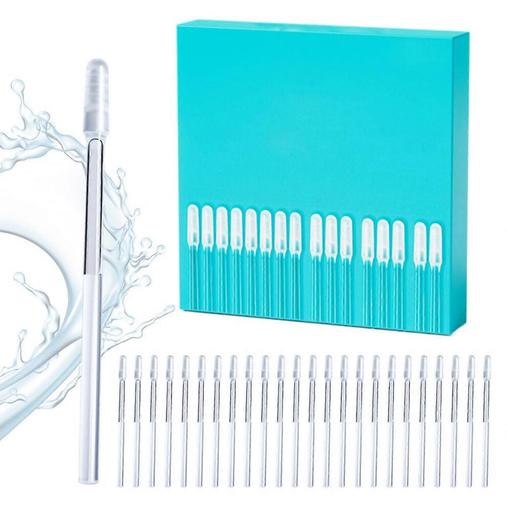 Kikidex (48Pcs, One Size) Sticky Earpick, 2024 New Earwax Remover Suction Cup, Sticky Ear Hole Cleaner, Does Not Harm The Ears, Cleans Thoroughly