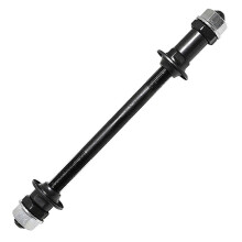 (As show, One size) Bicycles hubs axles Bicycles front and rear solid axle quickrelease axles for mountain bikes repair tool accessories