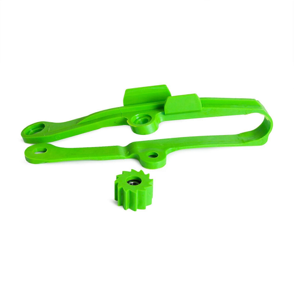 (As show, One size) For Kawasaki Swingarm Chain Guide Guard Cover Slider Roller KX 250 250F 450F KX250F KX450F 450 09-15 KLX 450R 11-13 Accessories