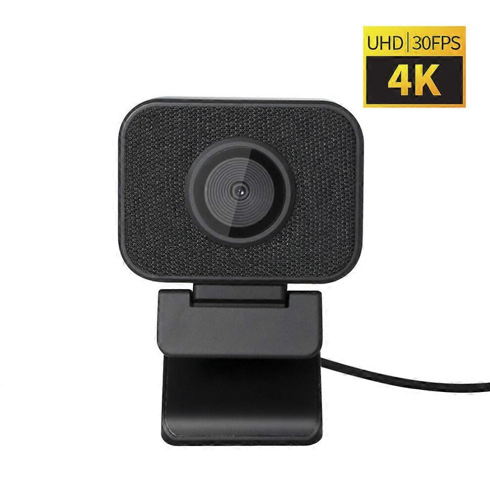 (As show, One size) JJTS broadcast 4k camera ultra hd camera live streaming for youbute webcam with microphone live streaming camera