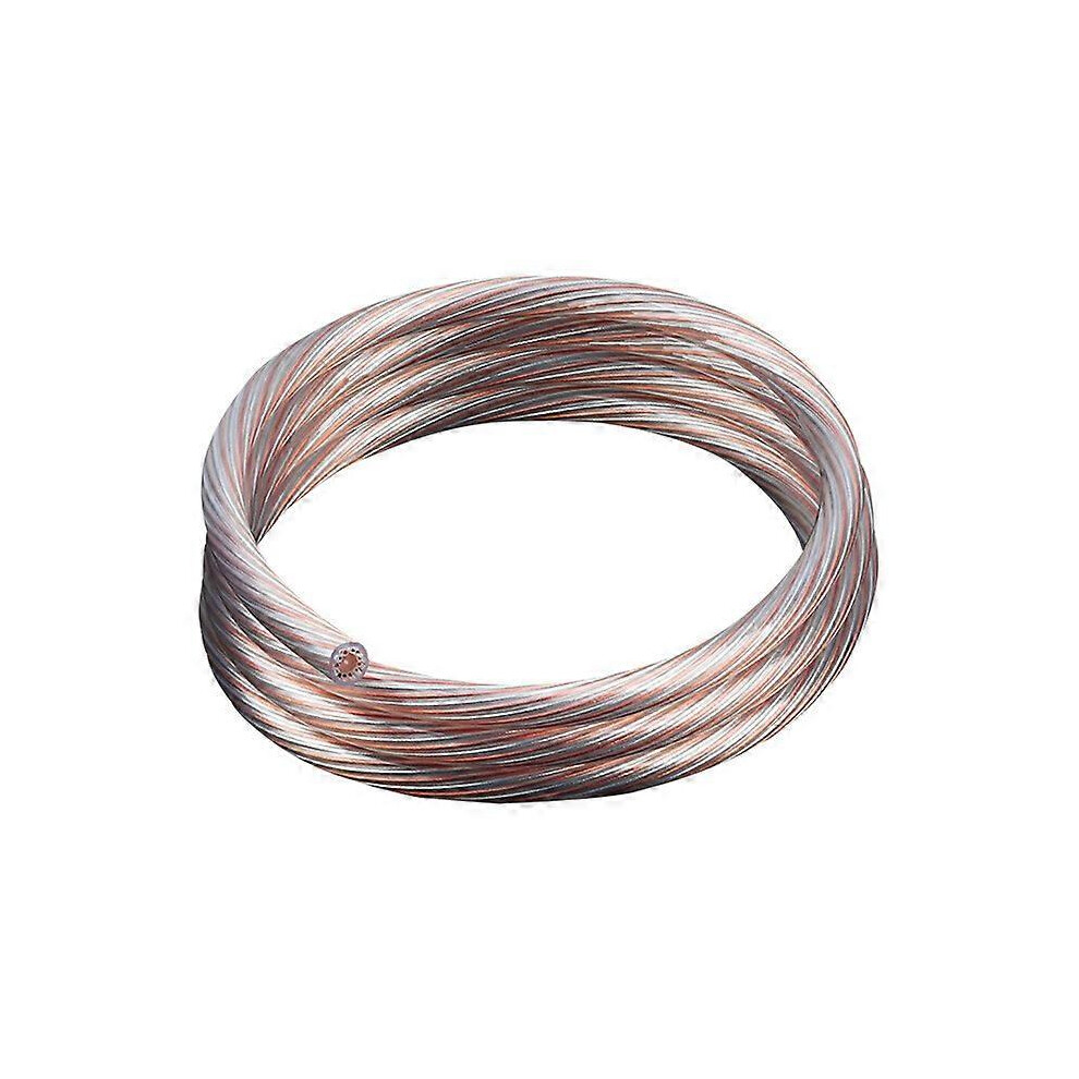 (8m, One size) 7N OCC Copper Silver Audio Speaker Cable Mixed Subwoofer Amplifier Loudspeaker Cables Home Theater Sound System DIY Headphone