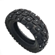(Tyre witn Tube 90D, One size) TUOVT 255X80 Tyre Winter Snow Tires for Electric Scooter Zero 10x Dualtron KuGoo M4 10 Inch 10x3.0 80/65-6 Off Road Tire