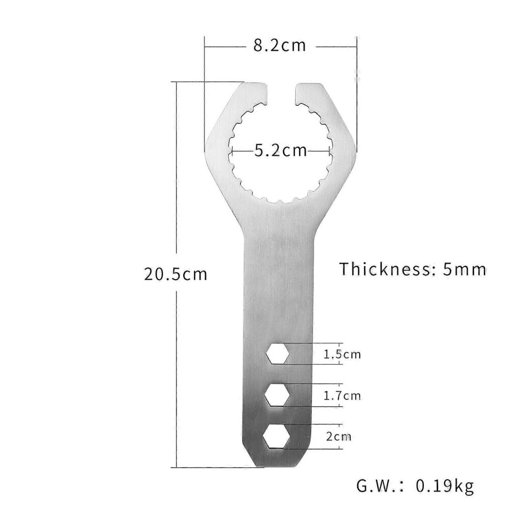 (As show, One size) Folding Sunflower Wrench Repair Tool Fixed Clamp For Dualtron Thunder DT3 Spider Eagle Ultra Electric Scooter Accessories