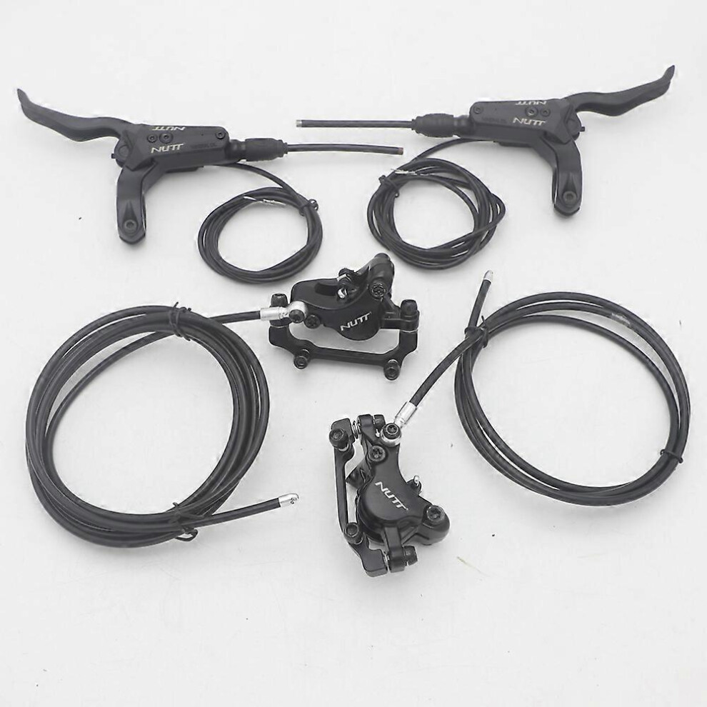 (Front And Rear Brake, One Size) Oil Brake System With Brake Disc Pad For Thunder And 3 Electric Scooter 4634009516253