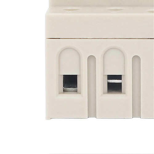 (As show, One size) Microcomputer Time Control Switch Digital Electronic Timer Switch with Capacitor Rail Mounting 220V 25A 2