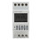 (As show, One size) TM624 Digital Timer Power Switch Timer 40 Group Time Controlled Ringer Din Rail Mount 220V 1