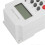 (As show, One size) Digital Time Switch LCD Display MicroComputer Electron Timer Switch ABS 220V KG316TII 2