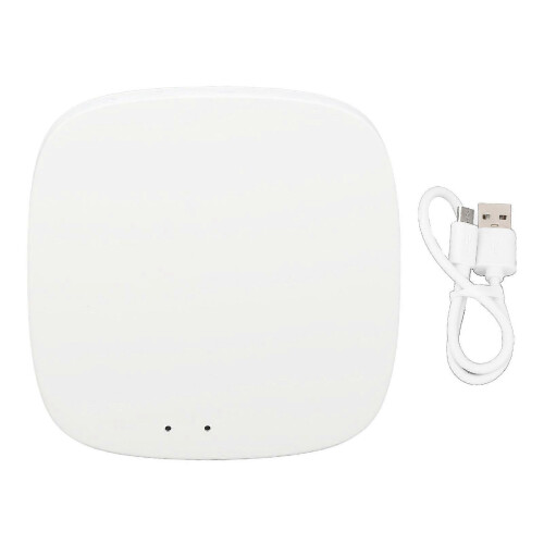 (As show, One size) For Zigbee Smart Gateway for Tuya APP Remote and Voice Control Wireless Multi Mode Gateway Device for Home Use