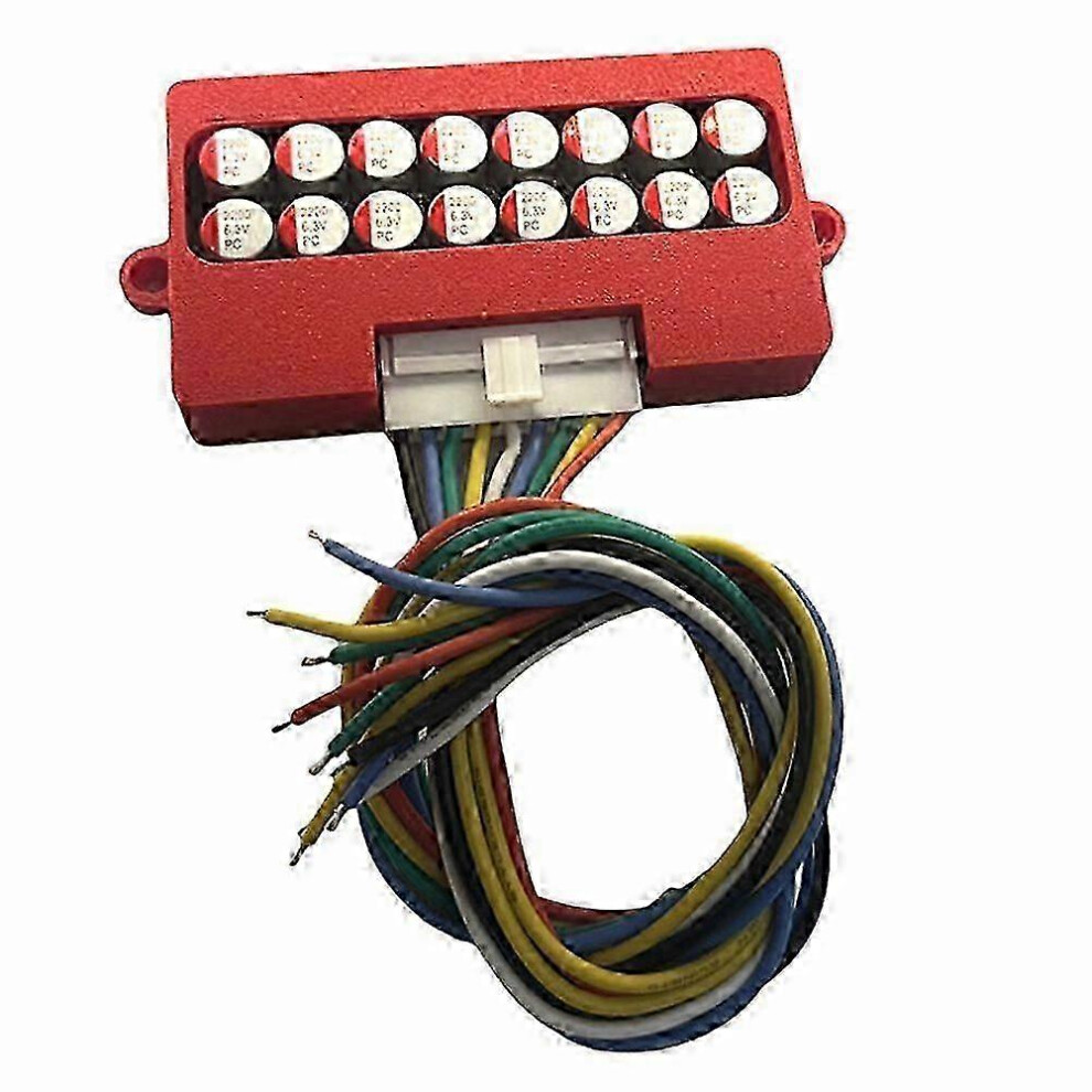 (As show, One size) 8S 3A Active Equalizer Balancer 6S 7S Lifepo4/Lipo/LTO Battery Equalization Capacitor Shell 6-8S 3A with Shell