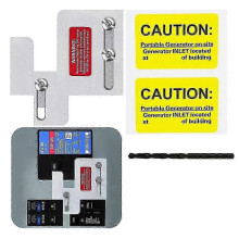 (As show, One size) Generator Interlock Kit Compatible with Cutler Hammer BR Series 150 and 200 Amp Panels