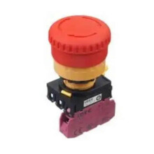 (As show, One size) YW1BV4E01R EStop PB SW, SPSTNC, 10A, 120V, Screw red