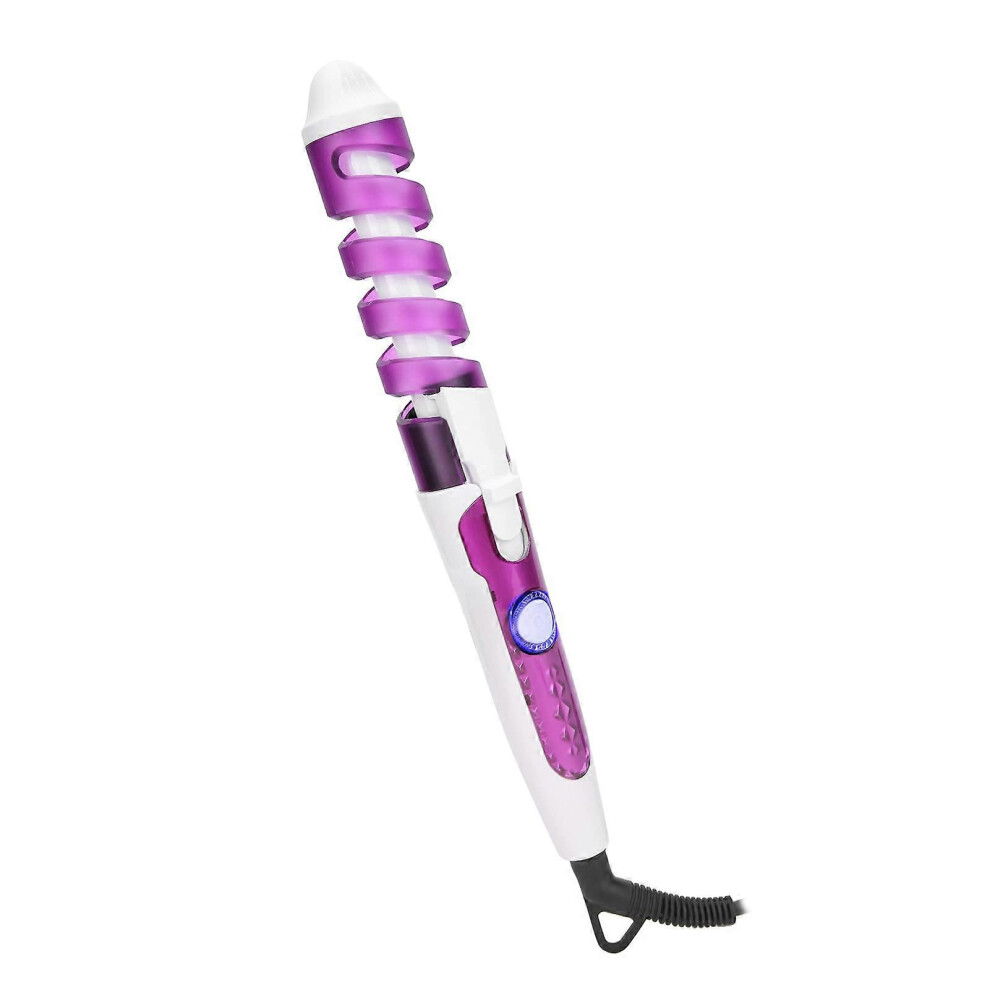 (As show, One size) Hair Waver,Mini Spiral Hair Curler Temperature Adjustable Curling Iron AntiScald