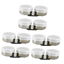 (As show, One size) 3sets Paint Cups Lids Bulk Mixing Cups Cover Brush Cleaner No Tools Required 2pcs3
