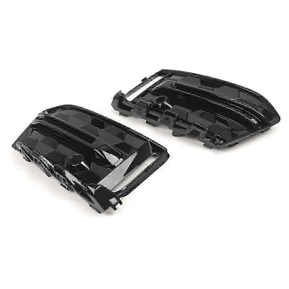 (As Show, One Size) Front Bumper Lower Grill Fog Frame Cover For A6l Light 4632480804074