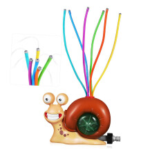 (As show, One size) Water Hose Spray Toys for Snail Design Outdoor Sprinkler for and Water Play