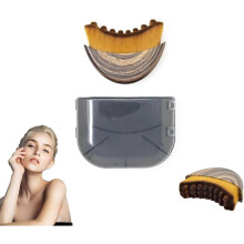 (As show, One size) Lymphatic Contour Face Brush, Dry Brushing, Lymphatic Drainage Massager for Face, Chin Jawline (1PCS)