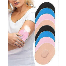 (12pcs, One size) Waterproof/sweatproof, Adhesive Sensor Pads For Continuous Glucose Monitoring (cgm) Monitor - 4 Colors