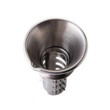 (As show, One size) Stainless Steel Manual Lemon Juicer Squeezer Reamer 18/8 Stainless Steel Hand Held Citrus Juicer and Lemon Pourer (silver 1pc)