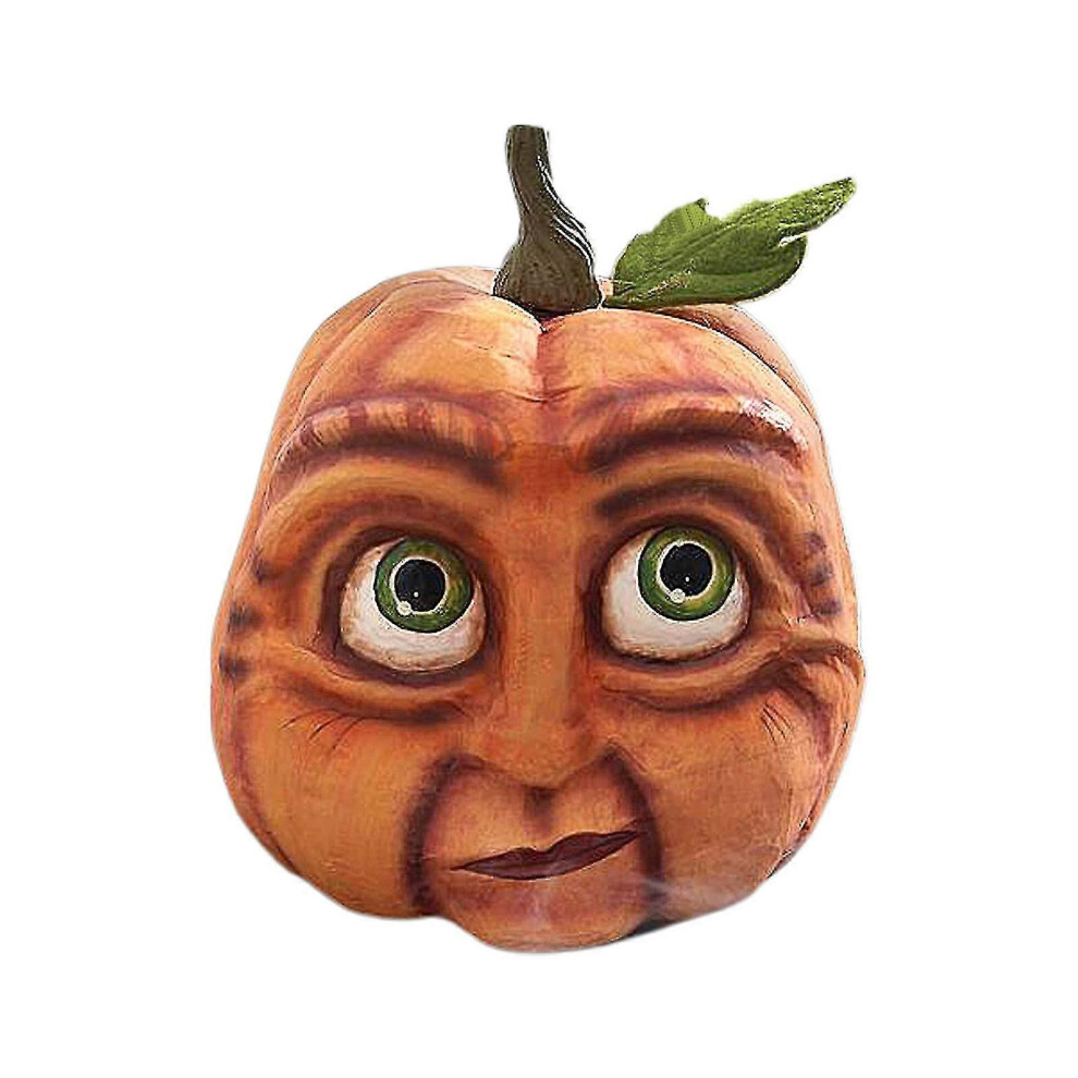 Kikidex (As Show, One Size) The Pumpkin Decoration Is Durable And Perfect For Halloween Decorationorange1pcs