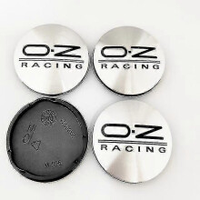 (As show, One size) 4pcs 62mm Car Wheel Center Hub Caps For Oz Racing M595 O.z Alloy Auto Wheel Rim Center Hub Cap Cover 62 58 Shry