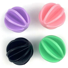 (As show, One size) Shaker Ball Protein Shaker Blender Ball for Drinking Bottle Cup (blue+pink+green+black+grey+purple) (6pcs)