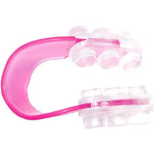 (As show, One size) Magic Nose Up Lifting Clip Nose Shaper Nose Slimming Device Painless Nose Bridge Straightening Nose Beauty Clip(Pink) (1pc)