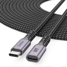 High quality brand new USB C Extension Cable 16.4ft, Upgraded USBC Extender 100W