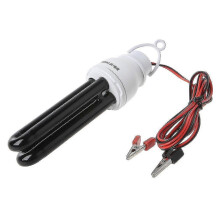 Lot lampes UV 12V 20W - ampoules spirale noire pour pièges à insectes (ferme/agriculture)
