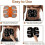 Stimulateur abdominal, stimulateur abdominal EMS, stimulateur musculaire abdominal 3