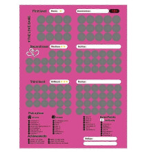 (As show, One size) The Loves Games Scratch Off Poster Game for Couples Valentine'S Day Gifts Wall Poster Gift for Her & for Her