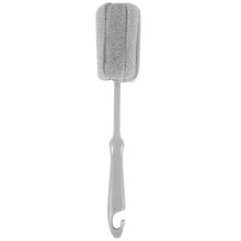 (As show, One size) 1Pc Sponge Brush Milk Bottle Cup Glass Washing Cleaning Kitchen Cleaner Tools Cup Cleaning Brush Plastic Short Handle