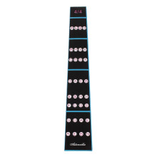(As show, One size) 4/4 Violin Fiddle Finger Guide Fingerboard Sticker Label Intonation Chart Fretboard Marker for Practice Beginners